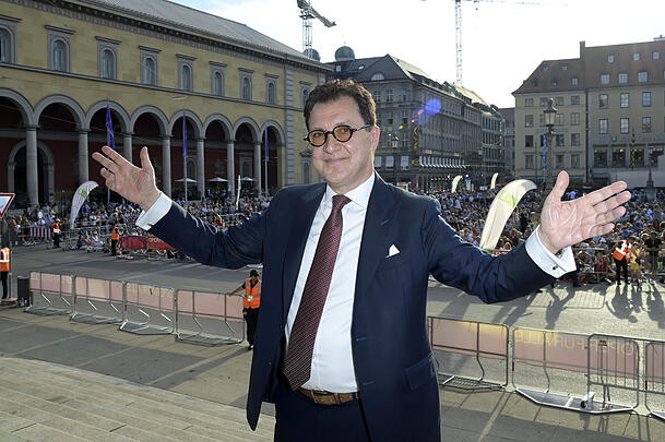 Der Intendant Serge Dorny bei "Oper für alle“ im Vorjahr. (Archivbild)