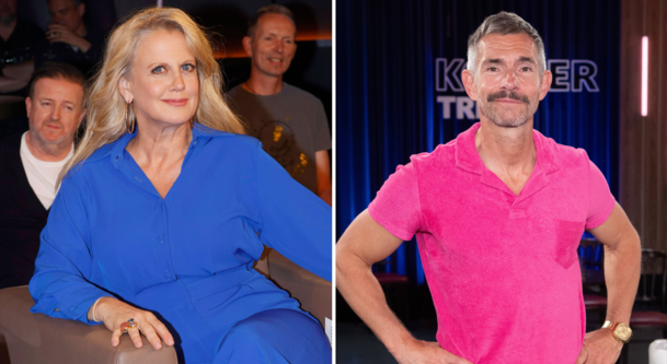 Barbara Schöneberger und Micky Beisenherz regen sich über deutsche Schauspieler auf.