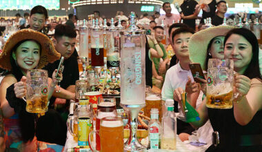 "Oktoberfest" in China gestartet: Wovon es mehr hat als die Original-Wiesn