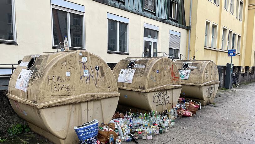 AZ-Leserstimmen aus München: Müllchaos an Wertstoffinseln