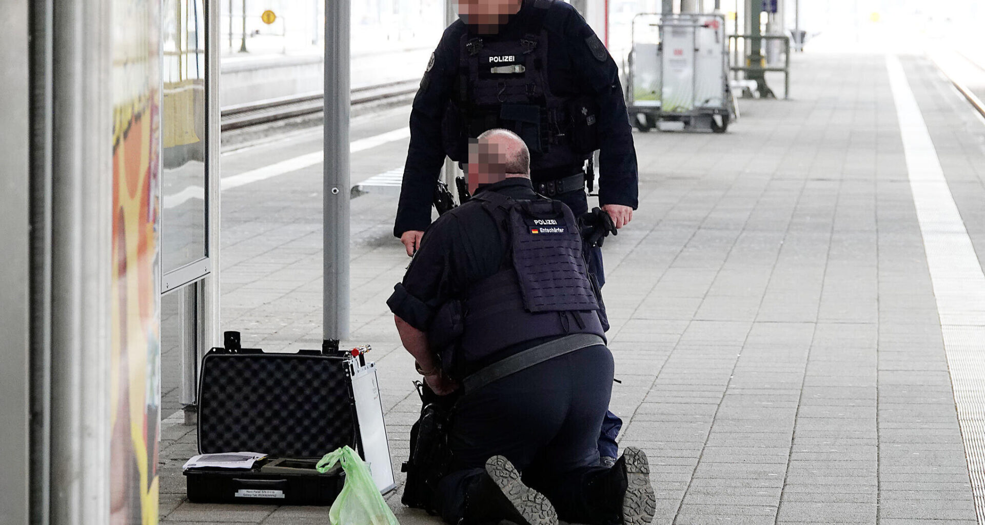 Koffer auf Hauptbahnhof Chemnitz entsorgt: Das wird teuer