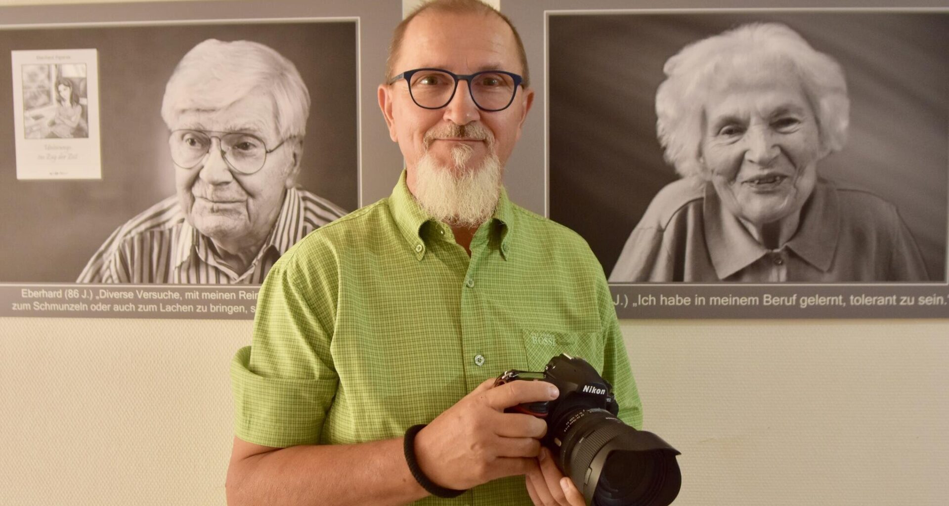 Chemnitzer Fotograf lässt alte Menschen in Bildern erzählen