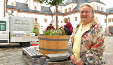 Förderkreis lässt in Augustusburg Blumen pflanzen