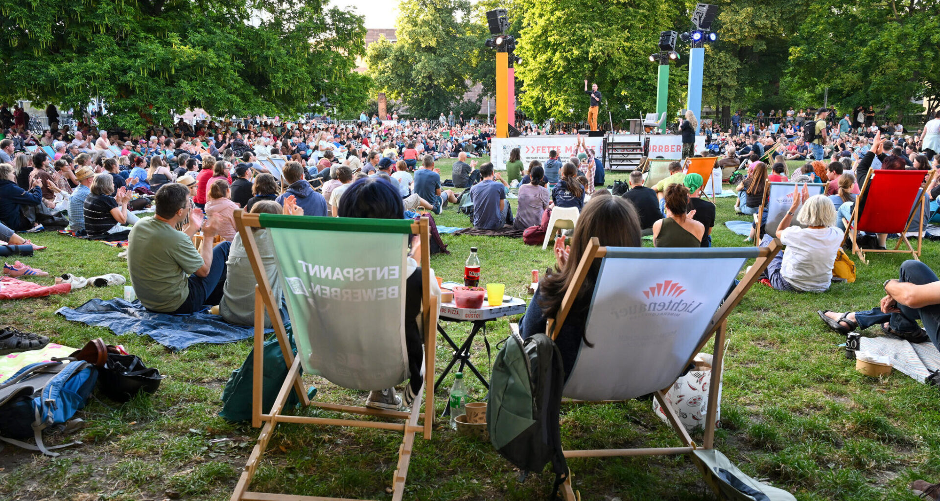 Halbzeit beim Chemnitzer Parksommer: Besucher nähern sich Spendenziel