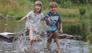 Welche Stellen sich zum Baden empfehlen