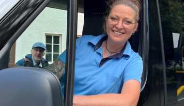 Erster Elektro-Bus im Erzgebirgskreis fährt in Gelenau auf Linie