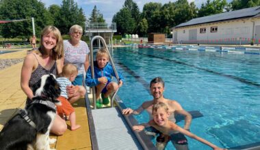 Wo Tausende das Schwimmen lernten: 100 Jahre Sommerbad Neukirchen