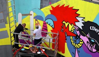 Chemnitz würdigt Matthias Müller mit einem farbenfrohen Mural