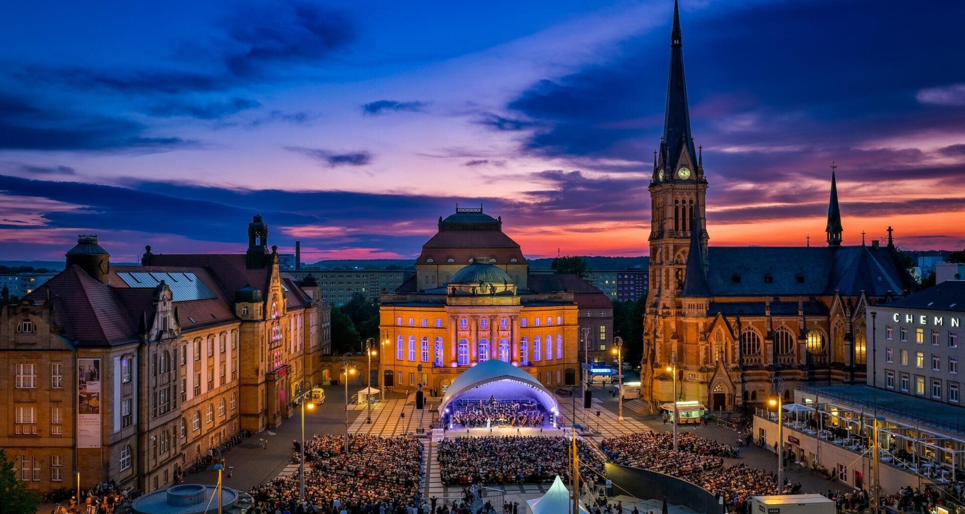 Der MDR feiert in Chemnitz seinen „Musiksommer“-Auftakt – vor und auf der Bühne