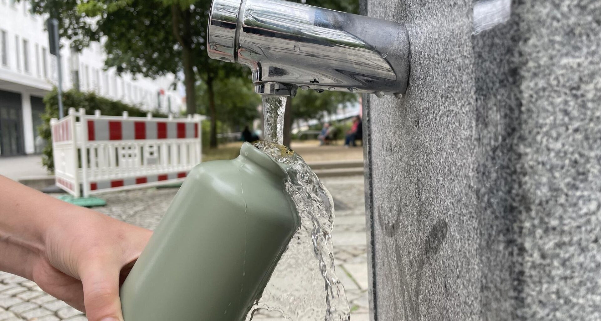 Trinkbrunnen im Chemnitzer Konkordiapark und Küchwald wieder nutzbar