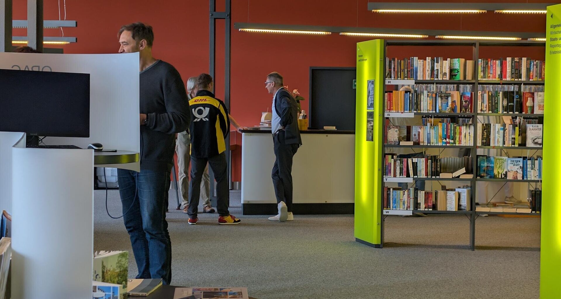 Fünf gute Gründe, in die Stadtbibliothek Flöha zu gehen