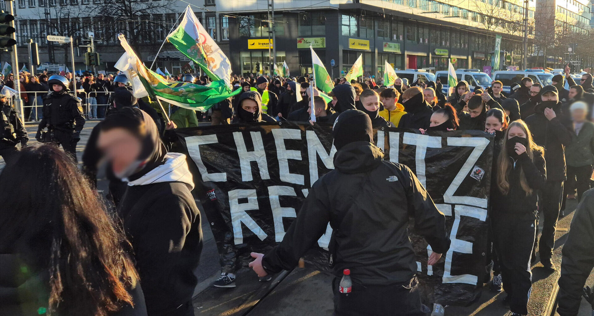 Rechtsextreme Gruppe „Chemnitz Revolte“ weitgehend inaktiv