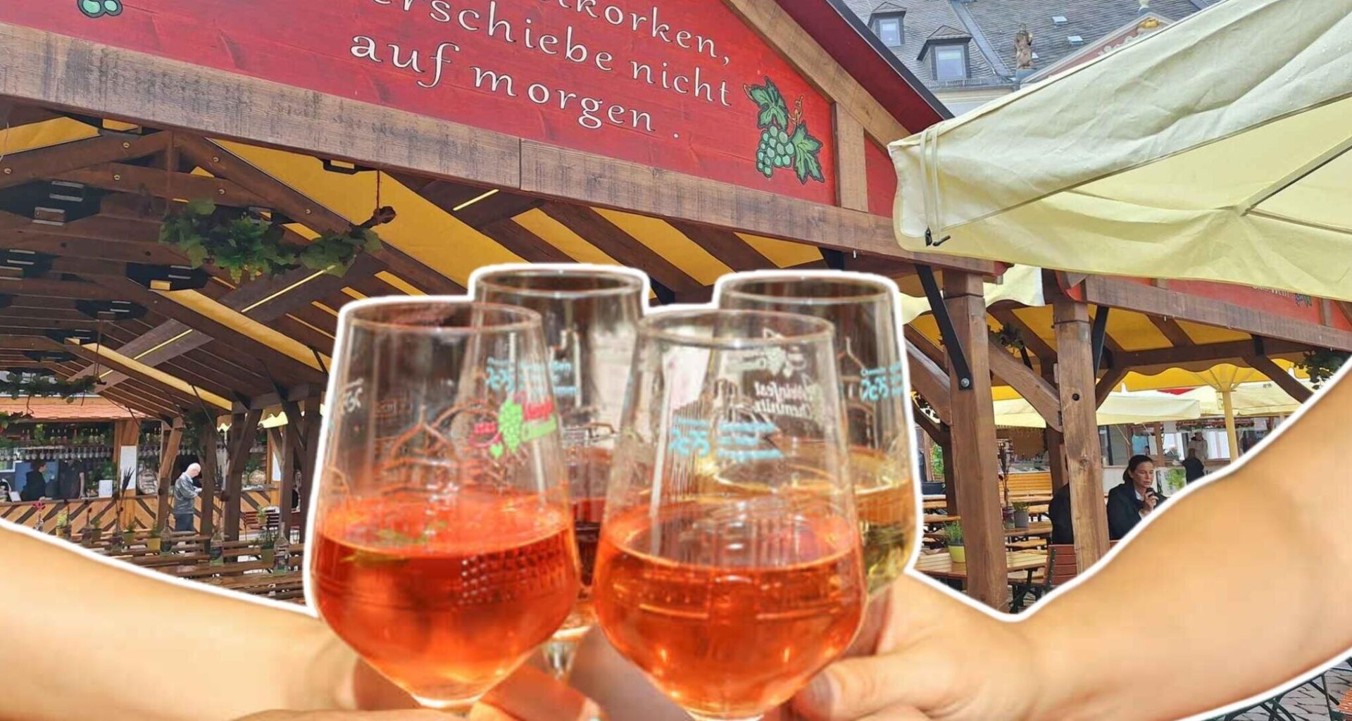 Warum das Chemnitzer Weinfest trotz des Wetters nicht ins Wasser fällt