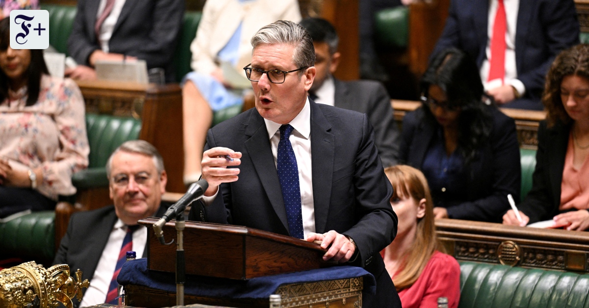 Keir Starmer im Umfrageloch: Die Briten sind ernüchtert