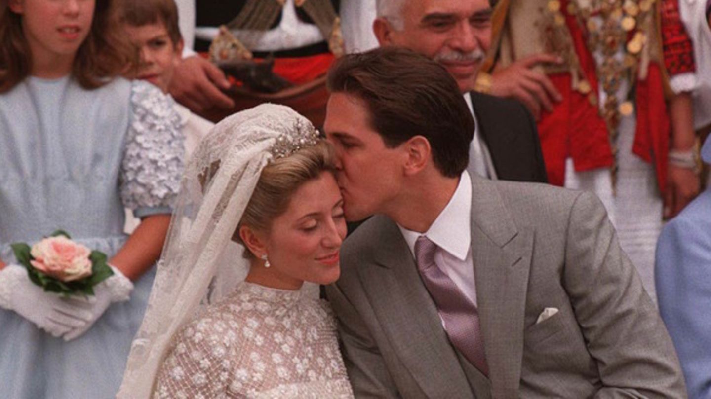 Prinzessin Marie-Chantals Brautkleid gehört zu den luxuriösesten der Welt