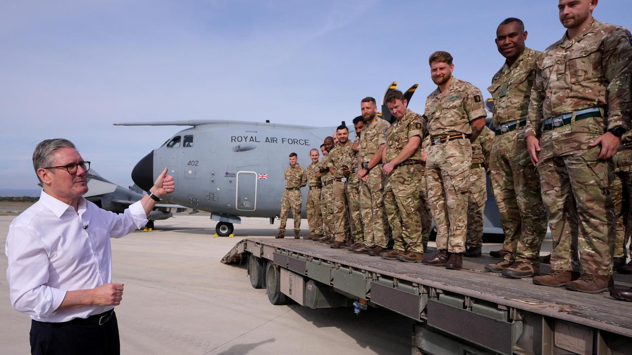 Ukrainekrieg: Großbritannien und Schweden offen für Entsendung von Friedenstruppen