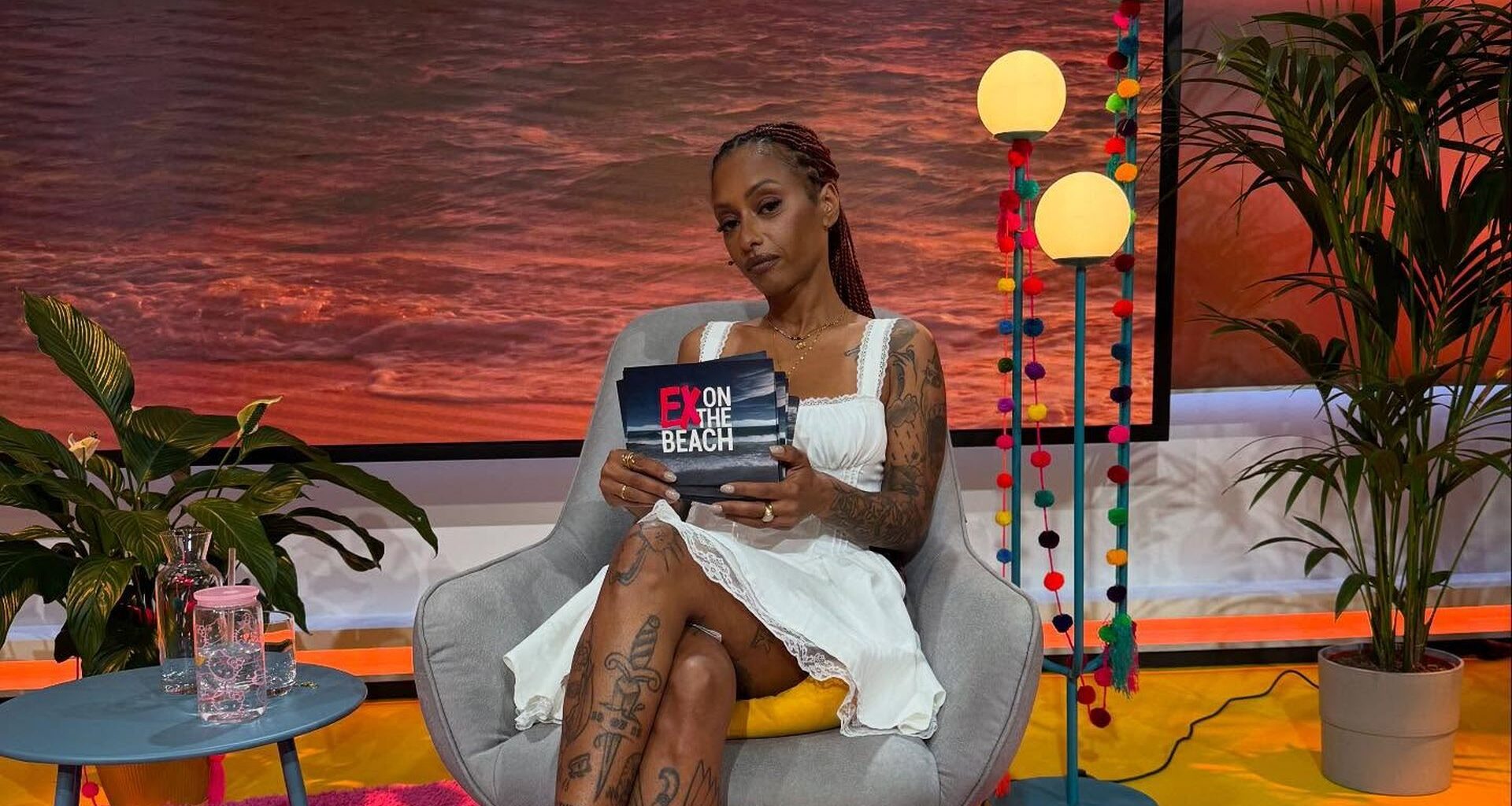 Rapperin Nura bei der "Ex on the Beach"-Reunion
