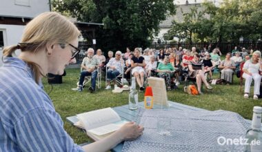 Picknick mit preisgekrönter Autorin: Kristine Bilkau begeistert bei Lesung in Pfreimd