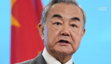 Chinas Aussenminister Wang bei EU: Keine Niederlage Russlands