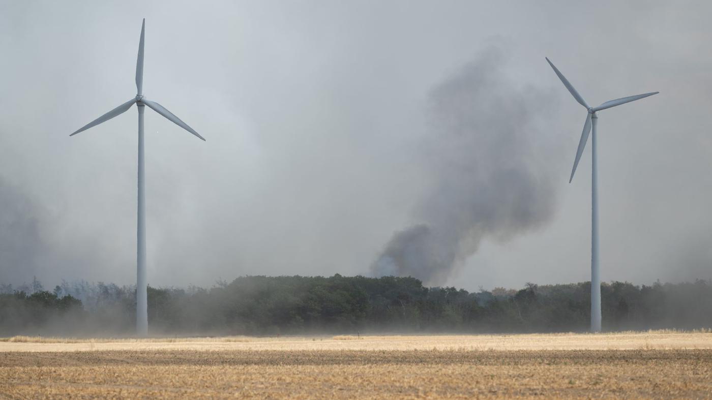 Wind dreht in Richtung Brandenburg und Berlin