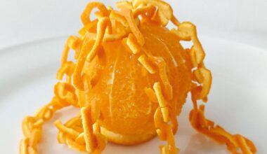 Orangen: So wird Kunst draus