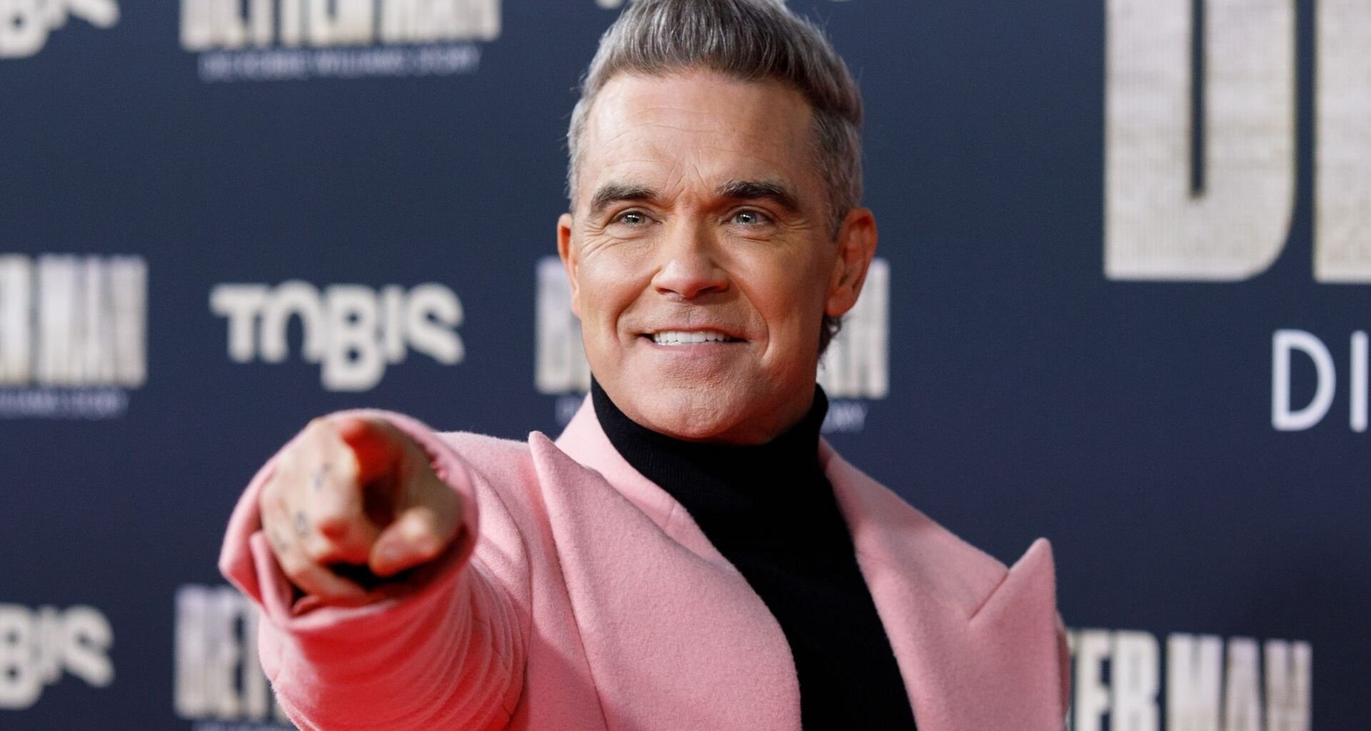 Robbie Williams bei der Deutschland-Premiere seines Biopics "Better Man"