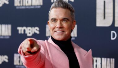 Robbie Williams bei der Deutschland-Premiere seines Biopics "Better Man"