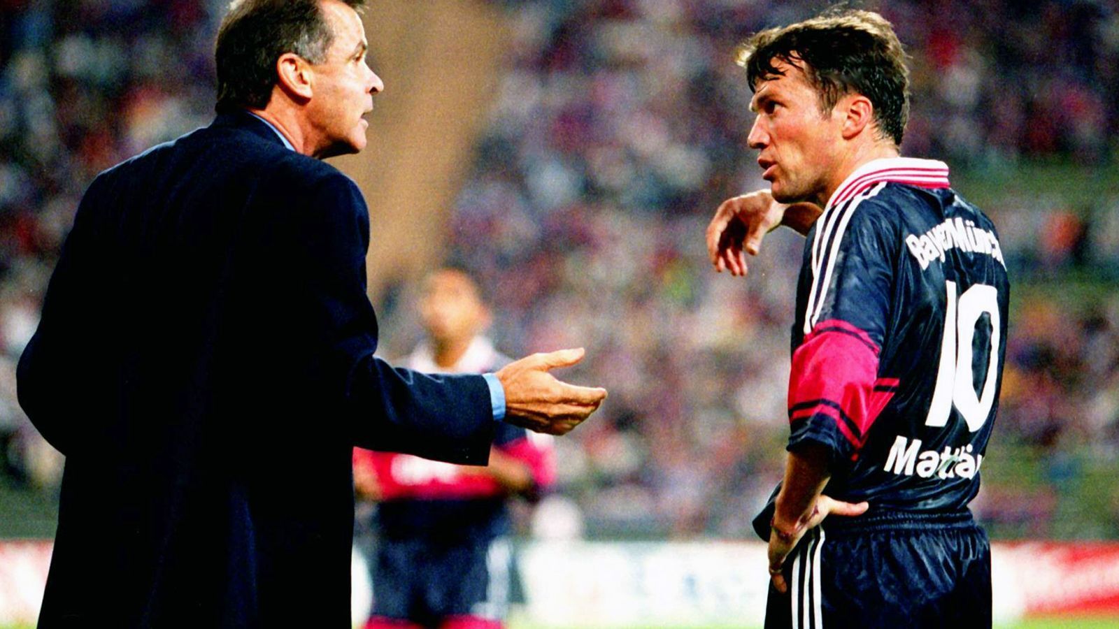 <strong>Lothar Matthäus</strong><br>
                Rückennummer 10 beim FC Bayern: von 1992 bis 2000 Position: Libero