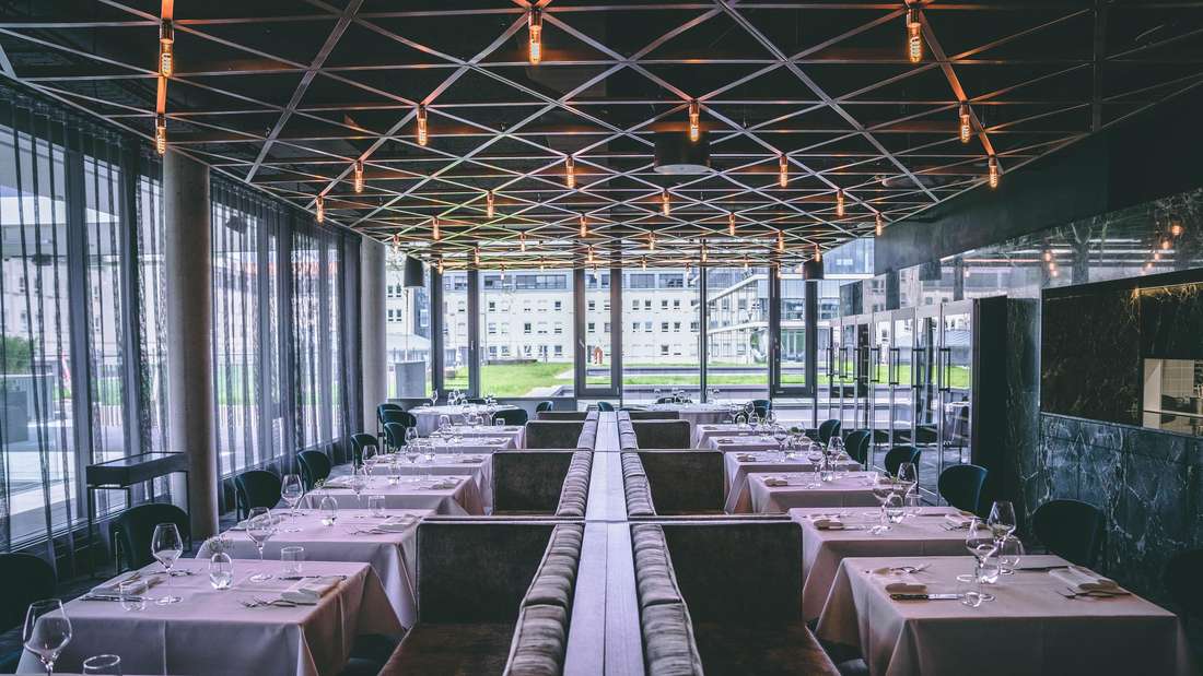 Blick ins Sternerestaurant Tawa Yama in Karlsruhe, Baden-Württemberg. 