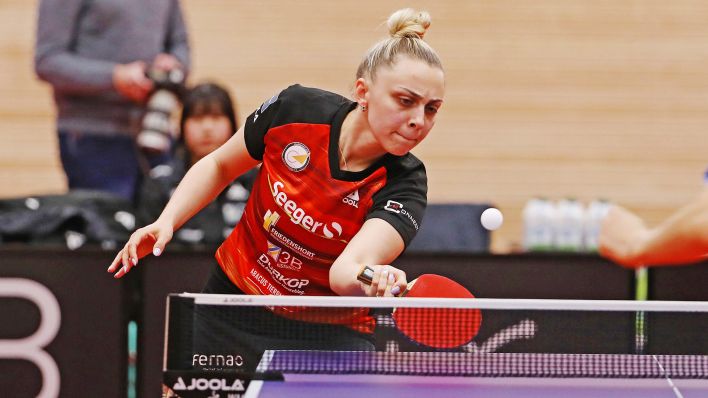 Archivbild:Sabina Surjan bei einem Spiel am 28.03.2025.(Quelle:imago images/O.Behrendt)