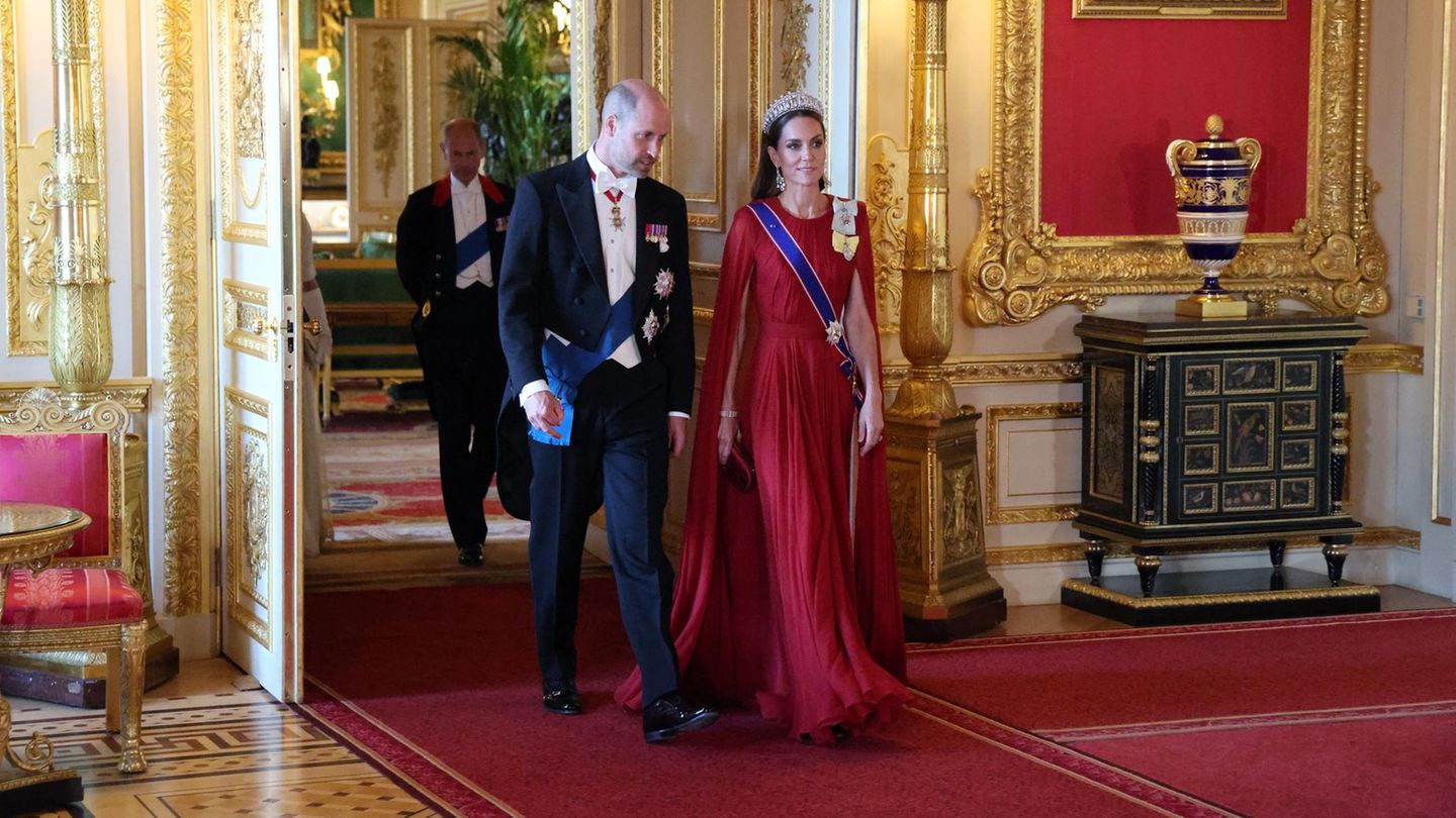 Prinz William: Kurz nach Staatsbankett macht er sich aus dem Staub