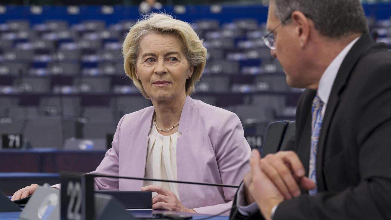 EU-Parlament: EU-Kommission von Ursula von der Leyen übersteht Misstrauensvotum