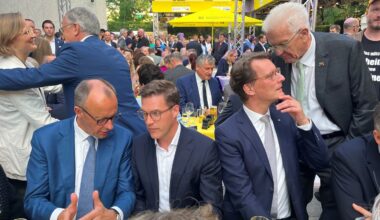 Kretschmann, Hagel und Merz: So war es auf der Stallwächterparty