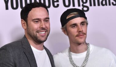 Scooter Braun und Justin Bieber, 2020