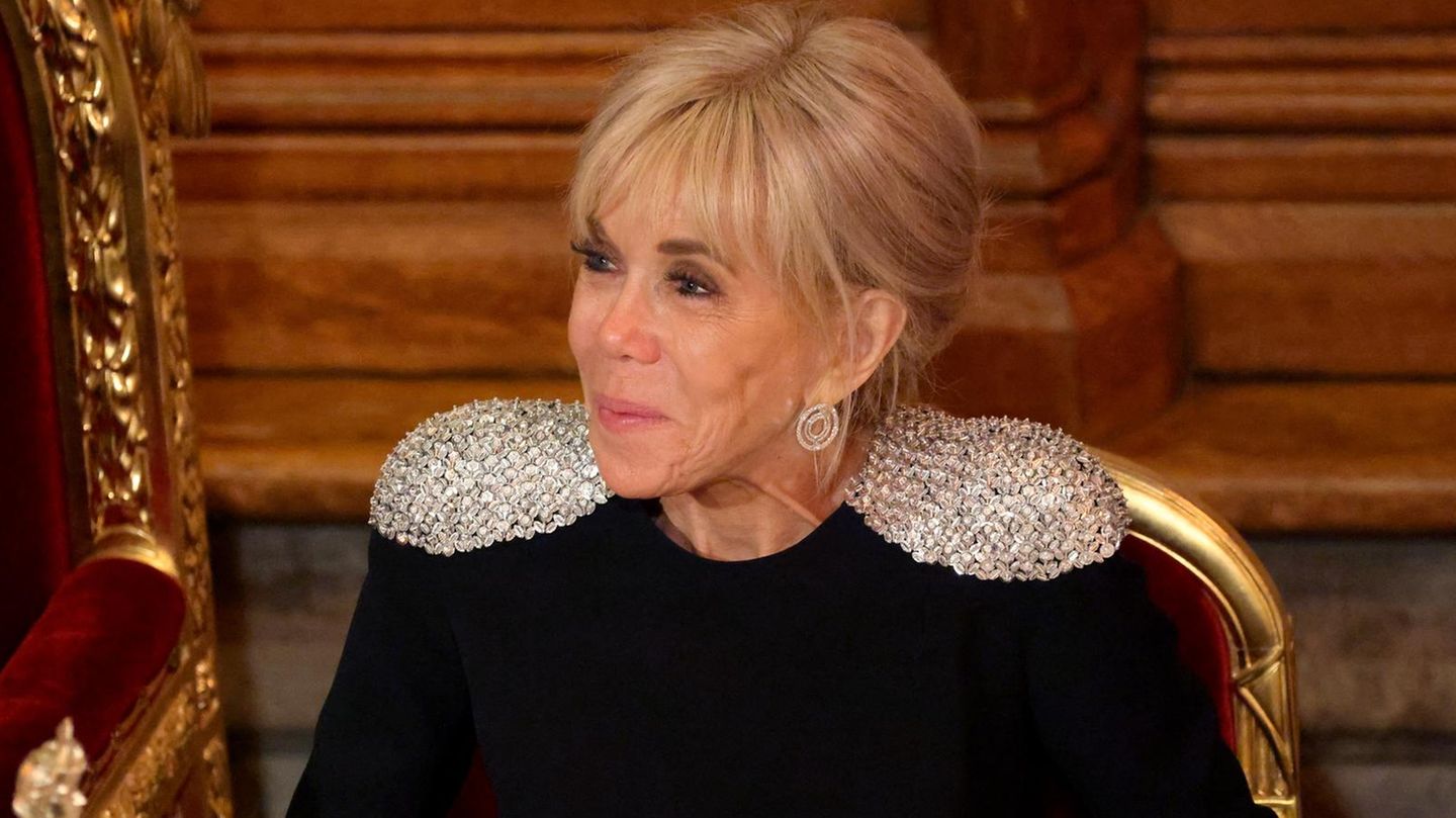 Brigitte Macron: Den besten Look des Staatsbesuchs zeigt sie zum Schluss