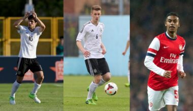 Die ehemaligen Hertha-Talente Elias Abouchabaka, Damir Bektic und Gedion Zelalem (imago images)