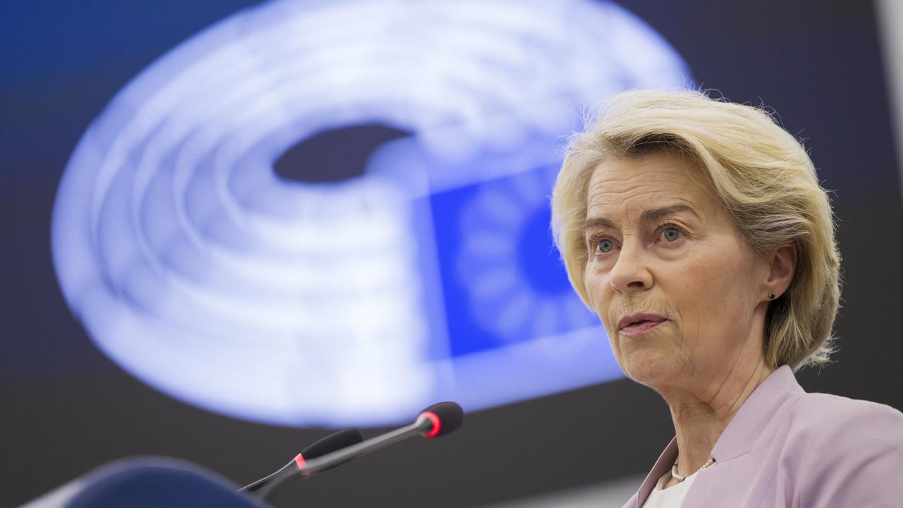 US-Zölle: Von der Leyen warnt vor Schaden durch US-Zölle
