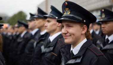 416 neue Feuerwehrleute treten in Berlin zum Dienst an