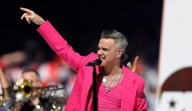 Robbie Williams, Sänger