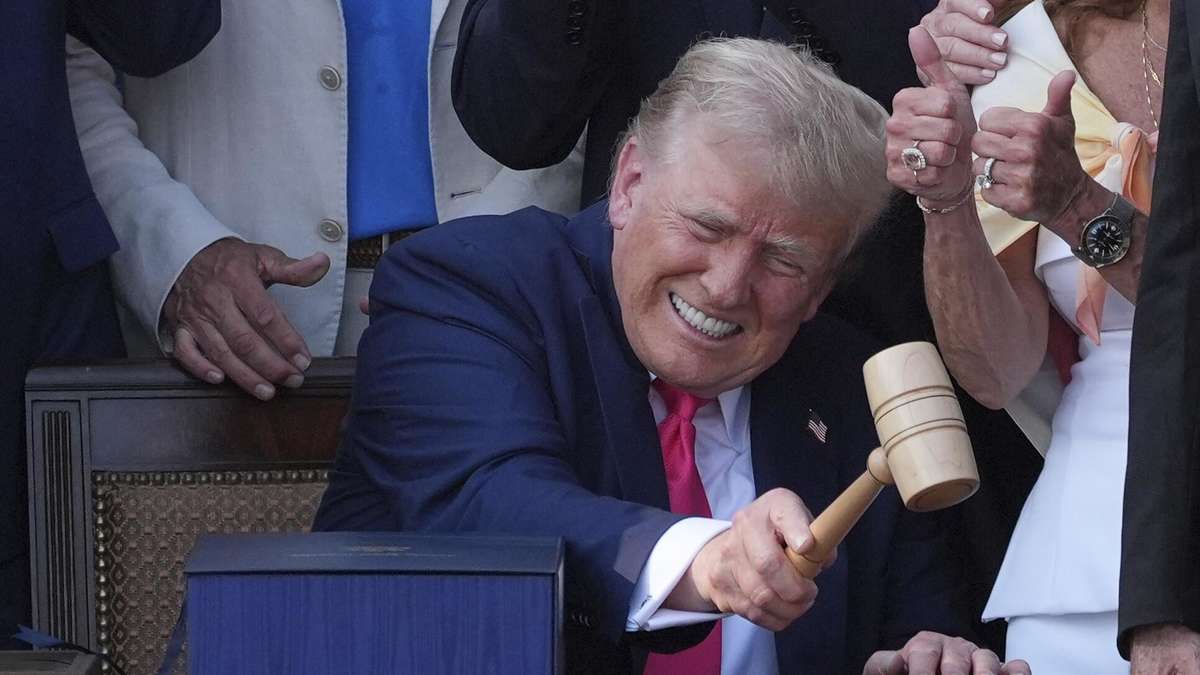 Trumps Zölle spülen Milliarden in die Kassen der USA