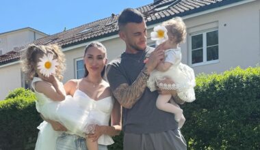 Realitystars Samira und Serkan Yavuz mit ihren zwei Töchtern, Mai 2025