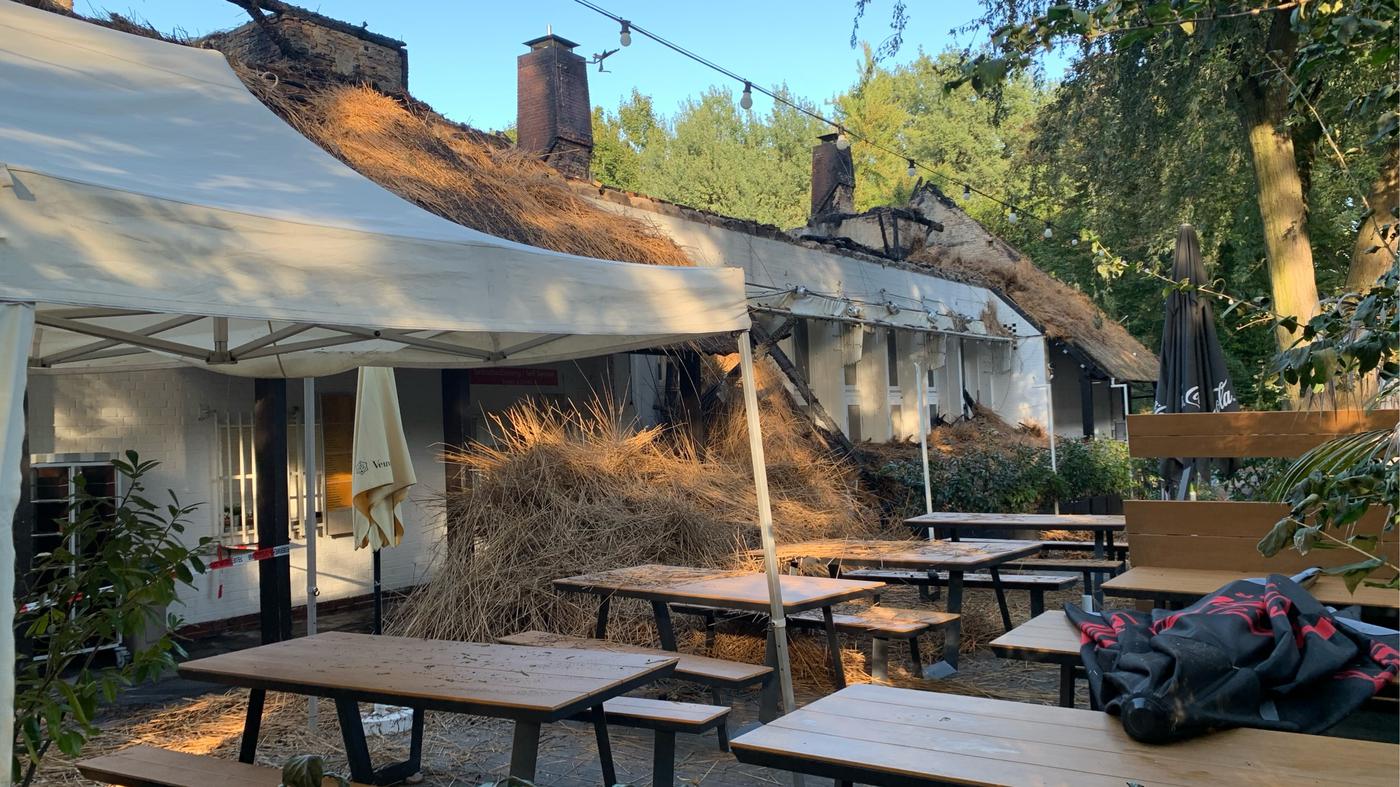 Berliner Bezirk schützt abgebranntes Teehaus nicht vor weiterem Verfall
