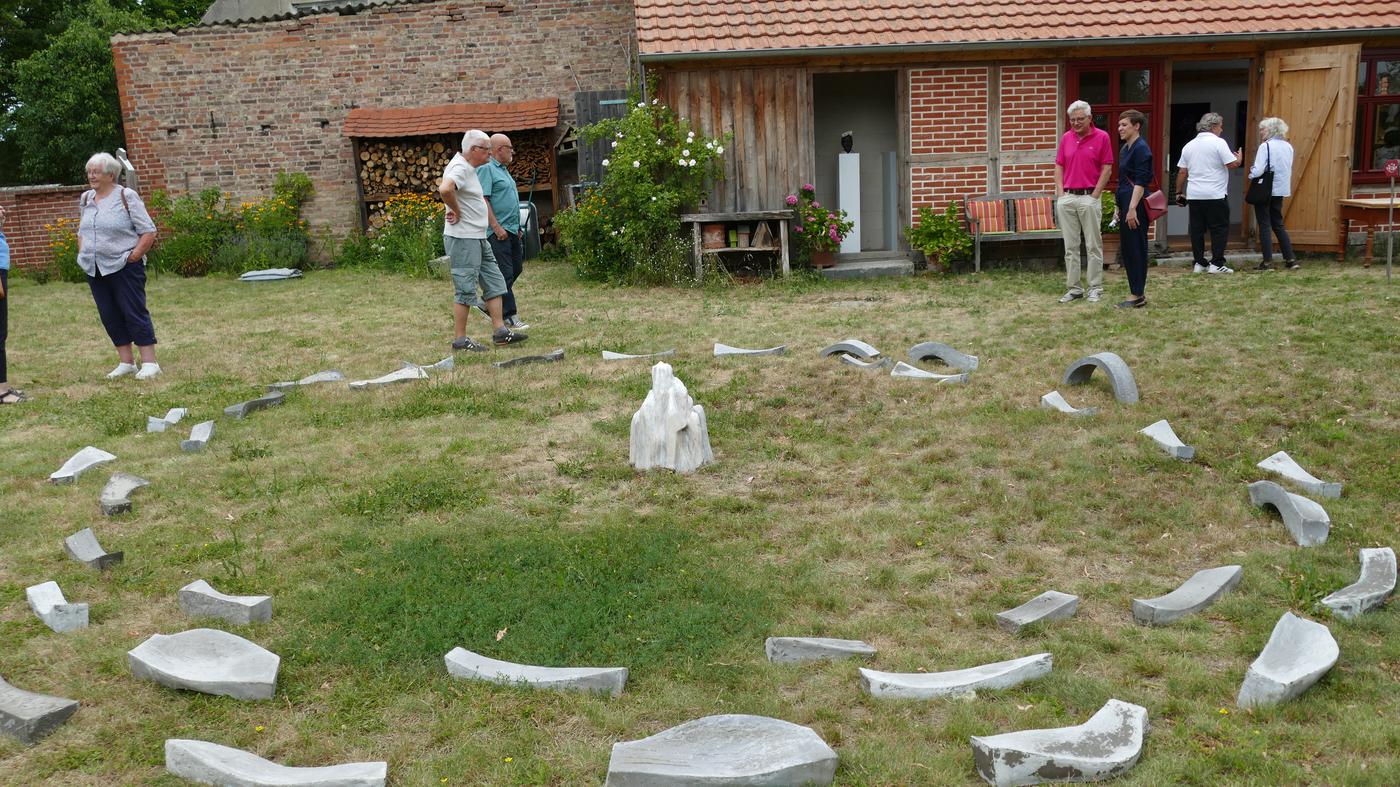 Ein ganzes Dorf in Brandenburg wird zur Galerie
