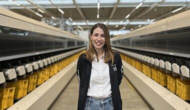 Sie dirigiert 3500 Post- und Paketboten ins Ziel