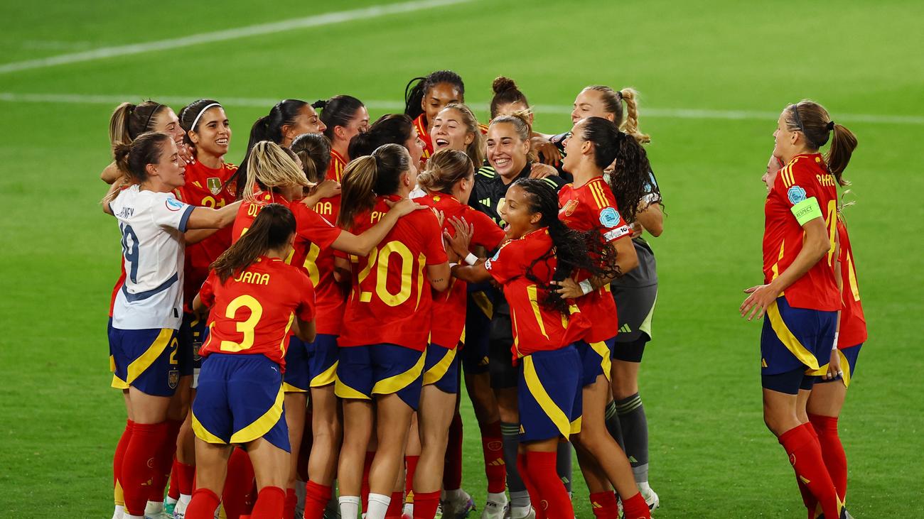 Fußball-EM 2025: Spanien gewinnt gegen die Schweiz und steht im Halbfinale