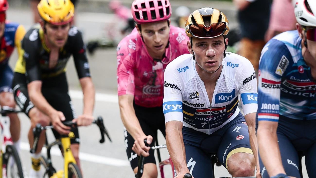 Radrennen: Remco Evenepoel muss bei der Tour de France aufgeben