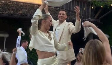Manuel Neuer und Anika haben ein zweites Mal Ja gesagt