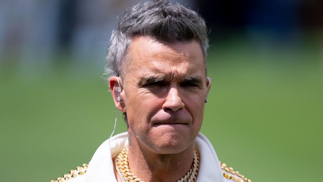 Starkregen: Wegen einer Unwetterwarnung wird eines von zwei Robbie-Williams-Konzerten in Berlin nicht wie geplant stattfinden. (Archivbild).