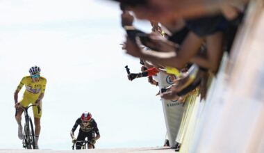 Tour de France: Vingegaard und Pogačar kommen am Mont Ventoux zeitgleich ins Ziel