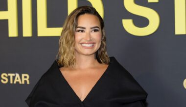 Demi Lovato auf der Premiere von "Child Star"